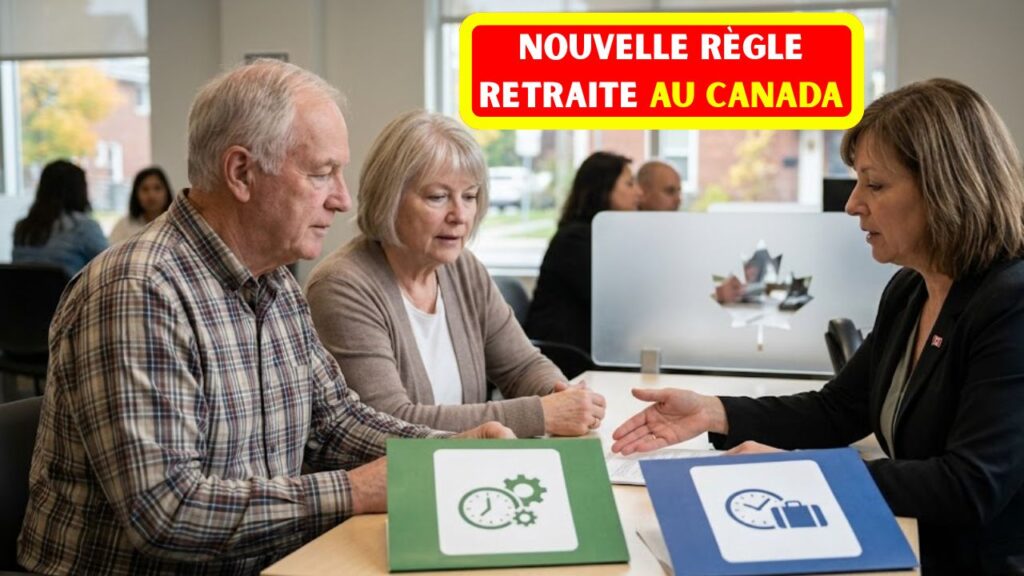 Changement de l’âge de