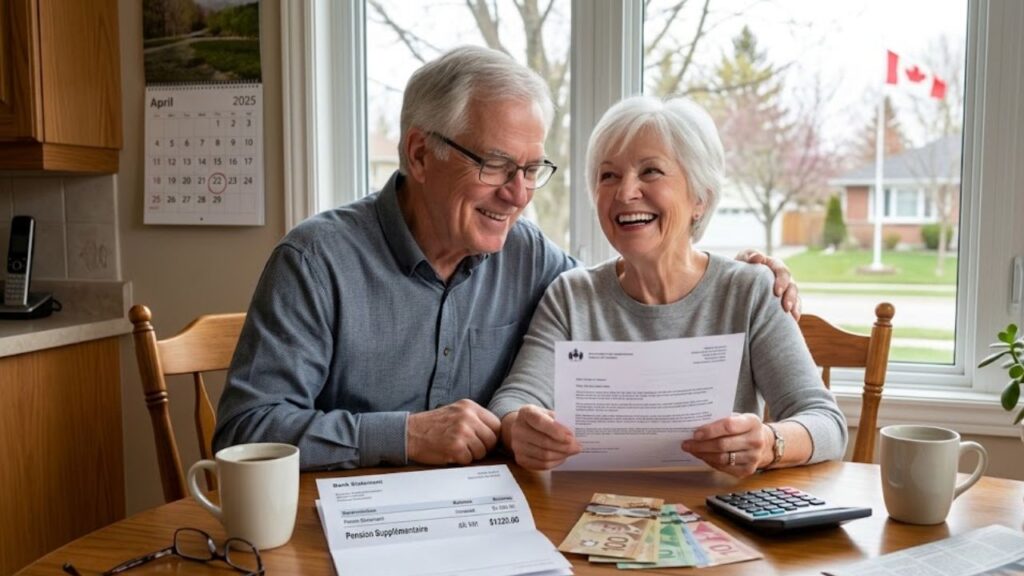 Augmentation de la pension
